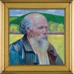 Andrzej Pronaszko, MĘŻCZYZNA NA TLE PEJZAŻU, 1909
