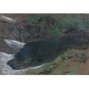 Leon Wyczółkowski, ZMARZŁY STAW POD ZAWRATEM, IX 1909