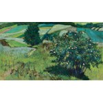 Stanislaw Tchaikovsky, A TREE OF ROSE, 1910