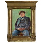 Jacek Malczewski, PORTRET PIOTRA HUBALA DOBRZAŃSKIGO, ca. 1895