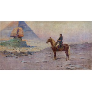 Jerzy Kossak, NAPOLEON BEFORE THE SFINKS, 1929