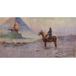 Jerzy Kossak, NAPOLEON BEFORE THE SFINKS, 1929
