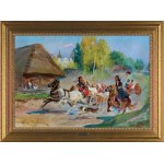 Wojciech Kossak, WESELE KRAKOWSKIE, 1930