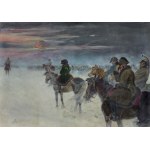 Jerzy Kossak, VISION OF NAPOLEON, 1938