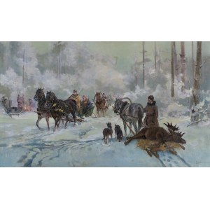 Czeslaw (I. Zygmuntowicz) Wasilewski, AFTER THE HUNTING