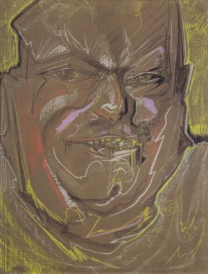 Stanisław Ignacy Witkiewicz, PORTRET MĘŻCZYZNY (STEFAN JARACZ?), 1924