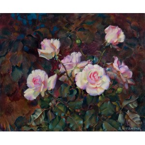 Stanislaw Ejsmond, RÓŻOWE RÓŻE, vers 1930