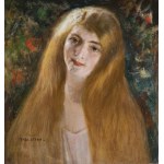Tadeusz Styka, PORTRAIT OF A YOUNG WOMAN