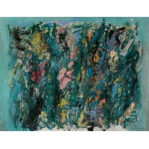 Aleksander Kobzdej, INFORMEL ABSTRACT, 1957