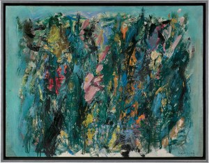 Aleksander Kobzdej, ABSTRAKCJA INFORMEL, 1957
