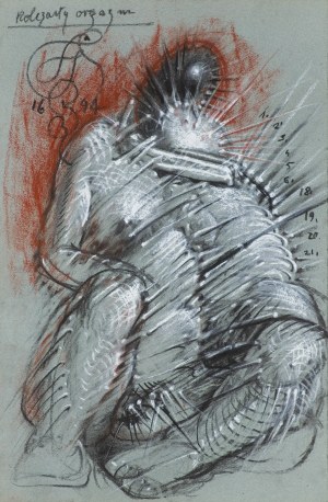 Franciszek Starowieyski, KOLCZASTY ORGAZM, 1994