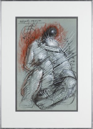 Franciszek Starowieyski, KOLCZASTY ORGAZM, 1994