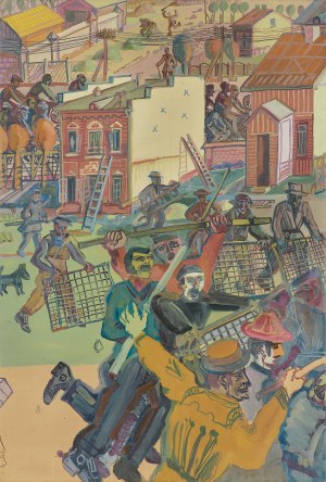 Edward Dwurnik, RYPIN - DYPTYK, VIII 1970