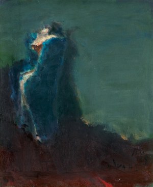 Alicja Wahl, SIEDZĄCA KOBIETA, 1995