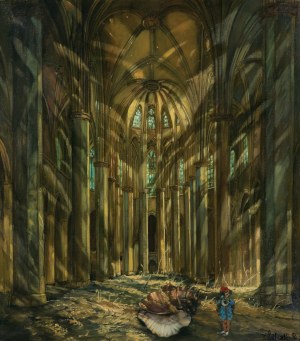 Tomasz Sętowski, INTERIOR OF THE CATHEDRAL, 1994