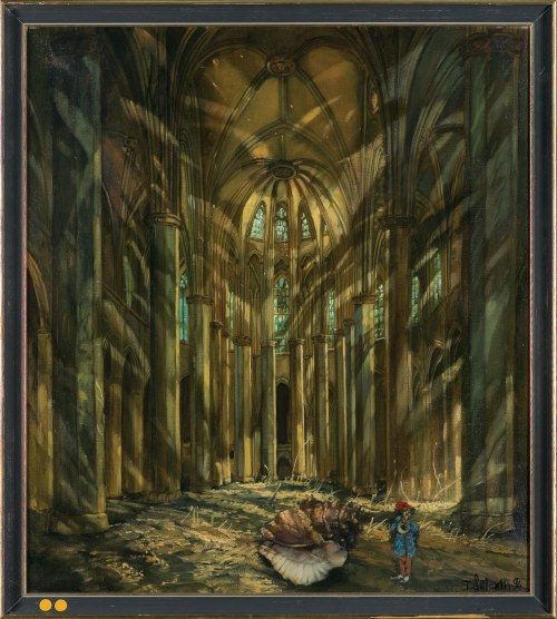 Tomasz Sętowski, WNĘTRZE KATEDRY, 1994
