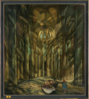 Tomasz Sętowski, INTERIOR OF THE CATHEDRAL, 1994