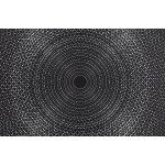 Ryszard Rabsztyn (b. 1984, Olkusz), "Will to exist (a. Braille, counter-clockwise, white dots)", 2025