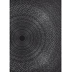 Ryszard Rabsztyn (ur. 1984, Olkusz), Wola istnienia (a. Braille'a, counter-clockwise, white dots), 2025