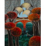Agata Padol (b. 1964), "Between the Curtain," 2025