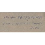 Edyta Matejkowska (ur. 1983, Mińsk Mazowiecki), Mężczyzna na lotni jest taki samotny jak deszczu kropelka z cyklu Niebieski taniec, 2025