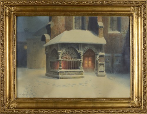 Stanisław Ignacy FABIJAŃSKI PORAJ (1865-1947), Ogrójec przy kościele św. Barbary