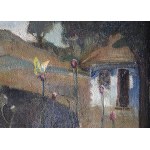 Leon WYCZÓŁKOWSKI (1852-1936), Landscape with Thistles