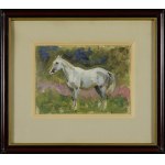 Wojciech KOSSAK (1854-1942), Grey Horse