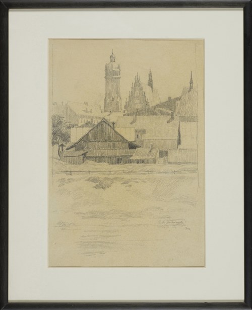 Stanisław ŻURAWSKI (1889-1976), Kazimierz od strony Wisły