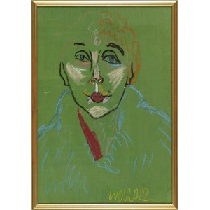 Wiesław OBRZYDOWSKI (1938-2017), Portret ekspresyjny