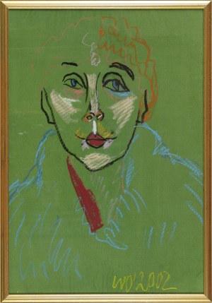 Wiesław OBRZYDOWSKI (1938-2017), Portret ekspresyjny