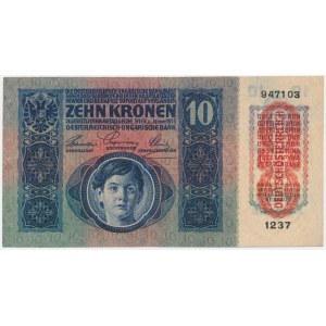 Österreich, 10 Kronen 1915 (1919)