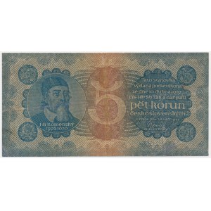 Czechoslovakia, 5 Korun 1921
