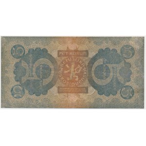 Czechoslovakia, 5 Korun 1921