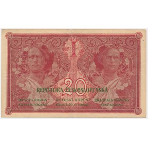 Czechoslovakia, 20 Korun 1919