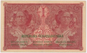 Czechoslovakia, 20 Korun 1919