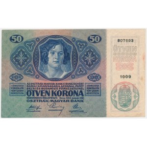 Österreich, 50 Kronen 1914