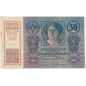 Österreich, 50 Kronen 1914