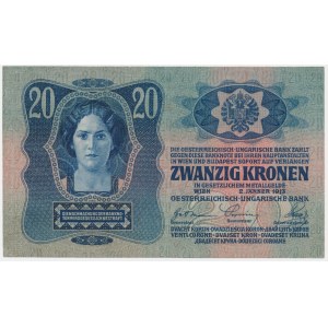 Austria, 20 Kronen 1913