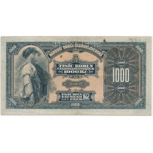Czechoslovakia, 1.000 Korun 1932 - C - SPECIMEN -