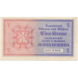 Böhmen und Mähren, 1 Krone (1940)