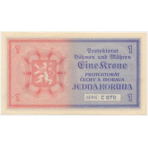 Böhmen und Mähren, 1 Krone (1940)