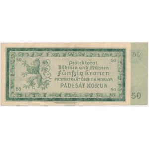 Bohemia & Moravia, 50 Korun 1940