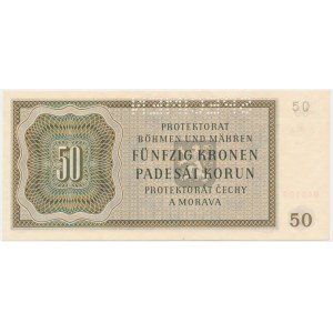 Bohemia & Moravia, 50 Korun 1944 - SPECIMEN -