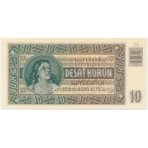 Slovensko, 10 korún 1939 - MODEL -.