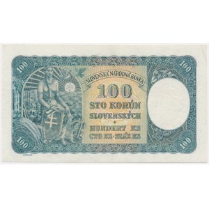 Slovakia, 100 Korun 1940