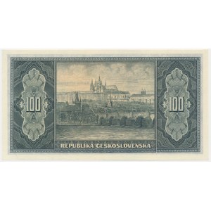 Československo, 100 korun (1945)