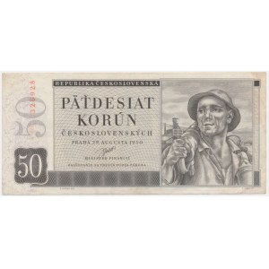 Czechoslovakia, 50 Korun 1950 - A -