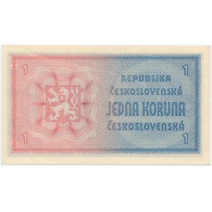 Czechoslovakia, 1 Koruna (1946)