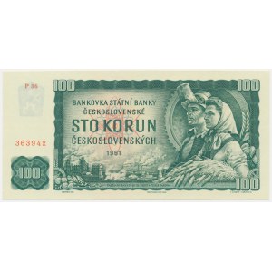 Czechoslovakia, 100 Korun 1961